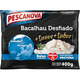 Bacalhau Desfiado embalagem 400 g - Pescanova