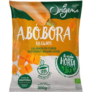 Abóbora em Cubos Biológica embalagem 300 g - Origens