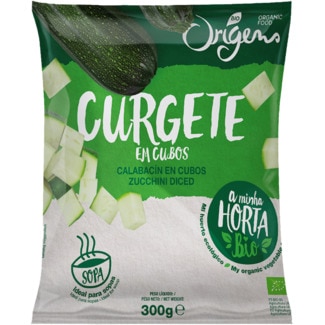 Curgete em Cubos Biológico embalagem 300 g - Origens