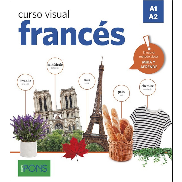 Imagen 0 de Curso visual francés (Tapa blanda)