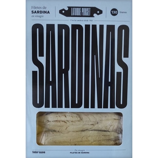filetes de sardina en vinagre bandeja 130 g - La Torre Punset