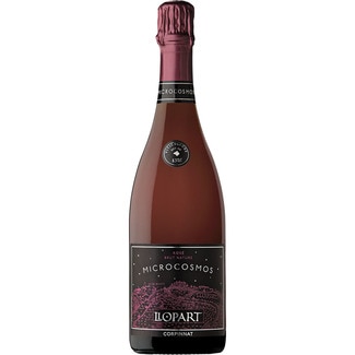 Microcosmos vino espumoso rosado brut nature ecológico Corpinnat botella 75 cl - Llopart