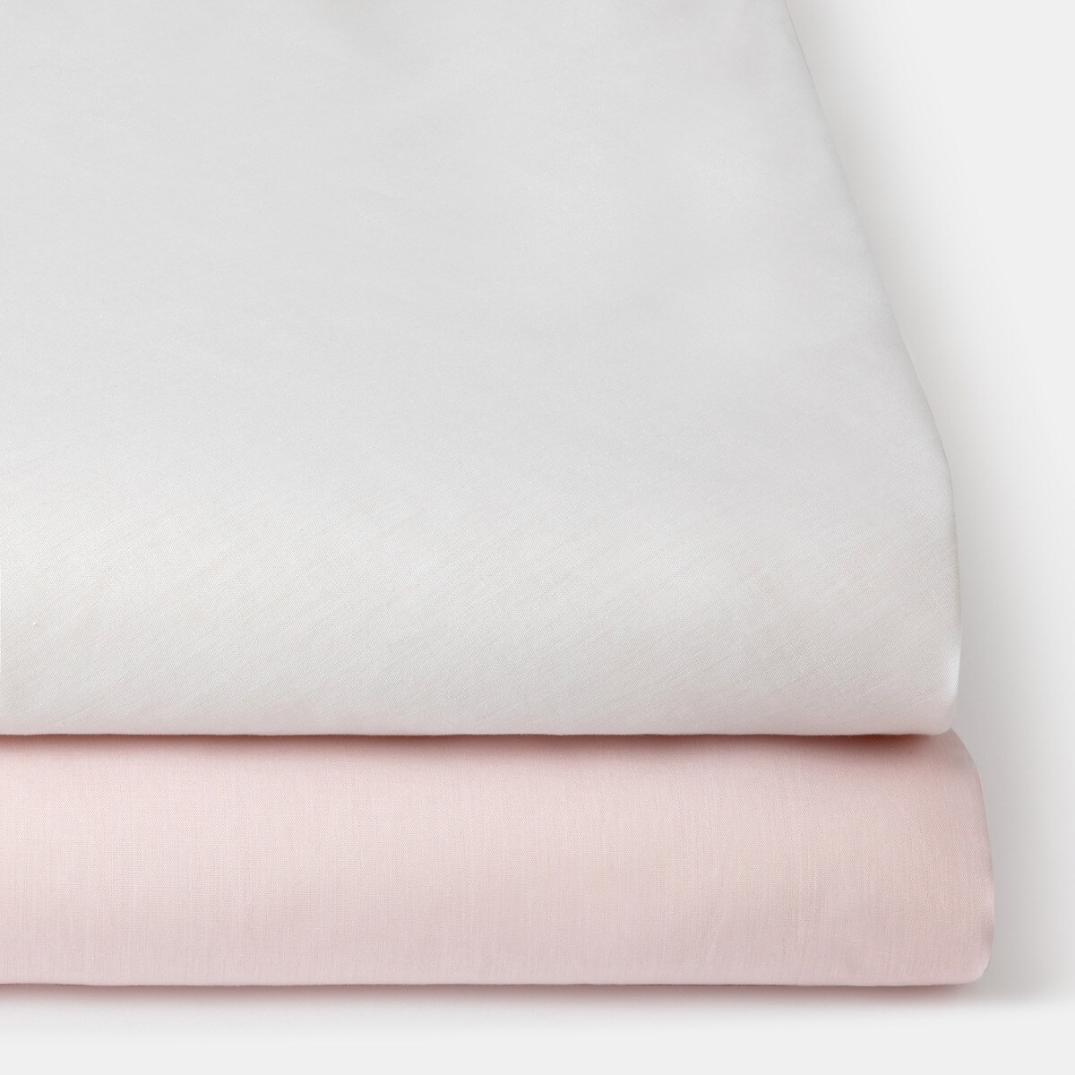 Lot de 2 drapshousses /blanc (disponible en plusieurs dimensions)