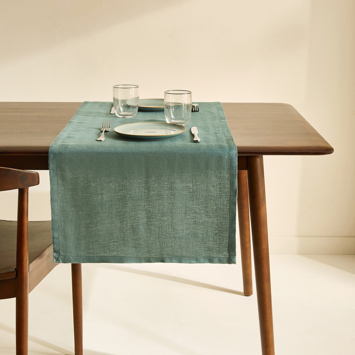 Chemin de table en lin Sidney