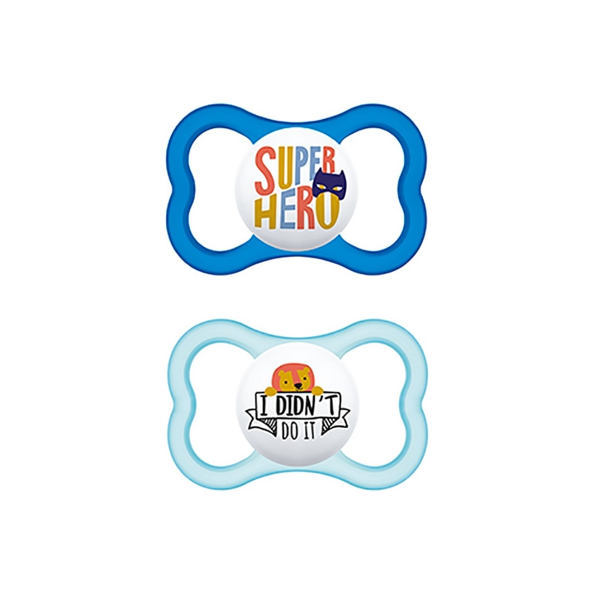 Imagem 0 de Chupeta Air Silicone 16+ Azul 2Un Mam