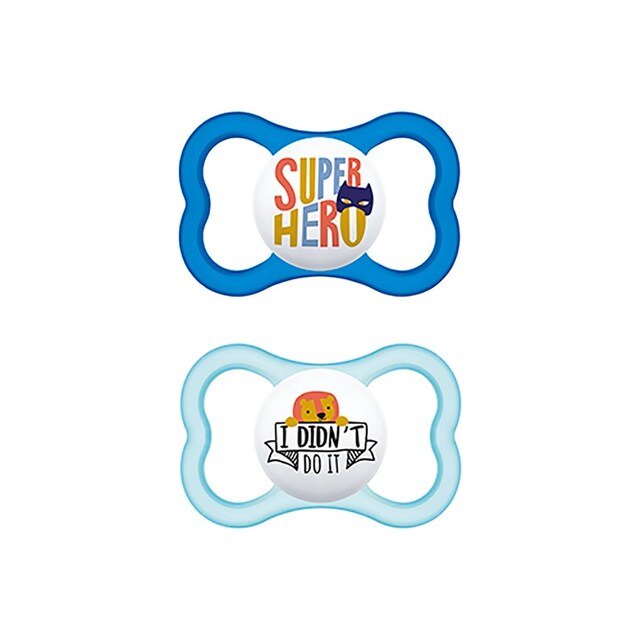 Imagem 0 de Chupeta Air Silicone 16+ Azul 2Un Mam