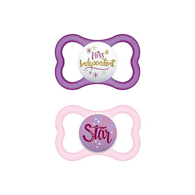 Imagem 0 de Chupeta Air Silicone 16+ Rosa 2Un Mam