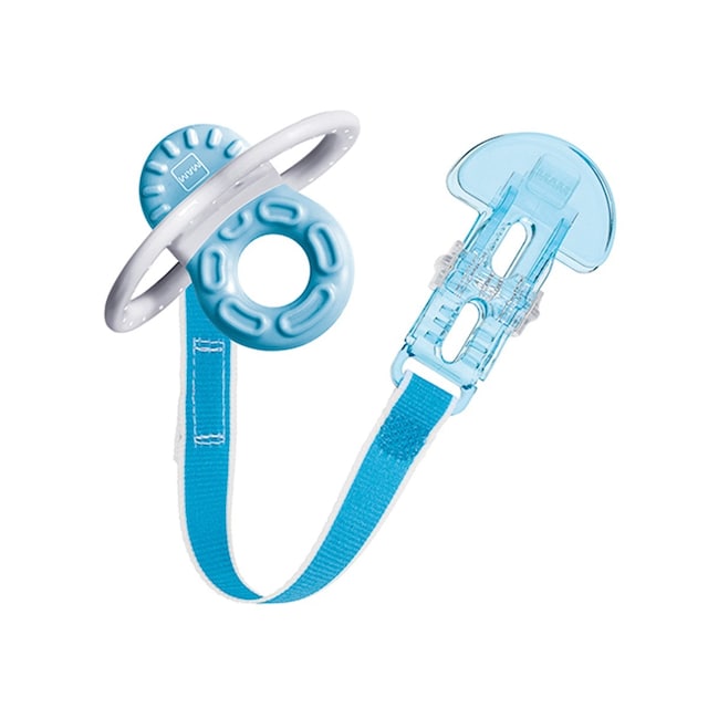 Imagem 0 de Mordedor Bite&Relax F1 C/Clip Azul 2Un Mam