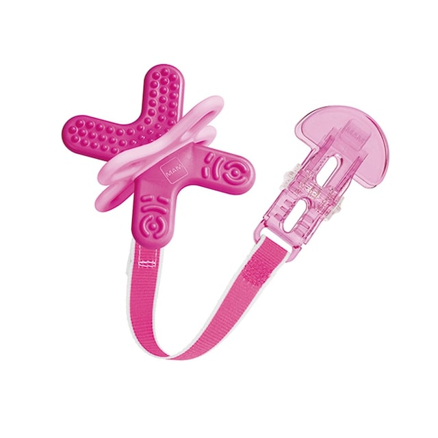 Imagem 0 de Mordedor Bite&Relax F2 C/Clip Rosa 2Un Mam