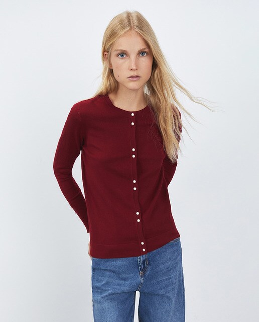 Chaqueta de punto de mujer botones · Sfera · El Corte Inglés
