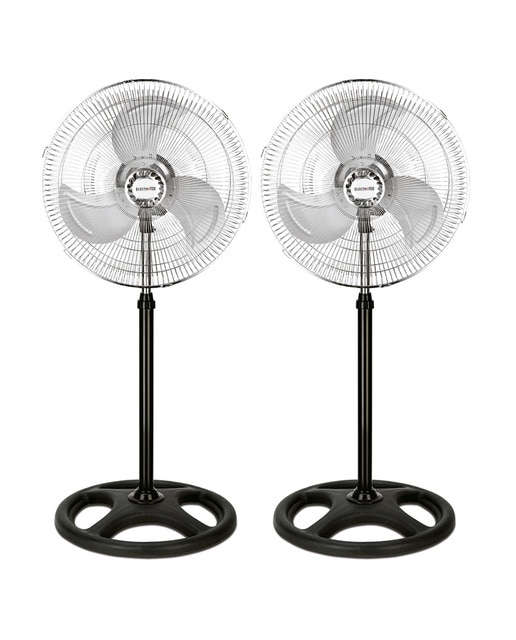 Imagen 0 de Ventilador de pie de 18 cm (pack de 2 unid)