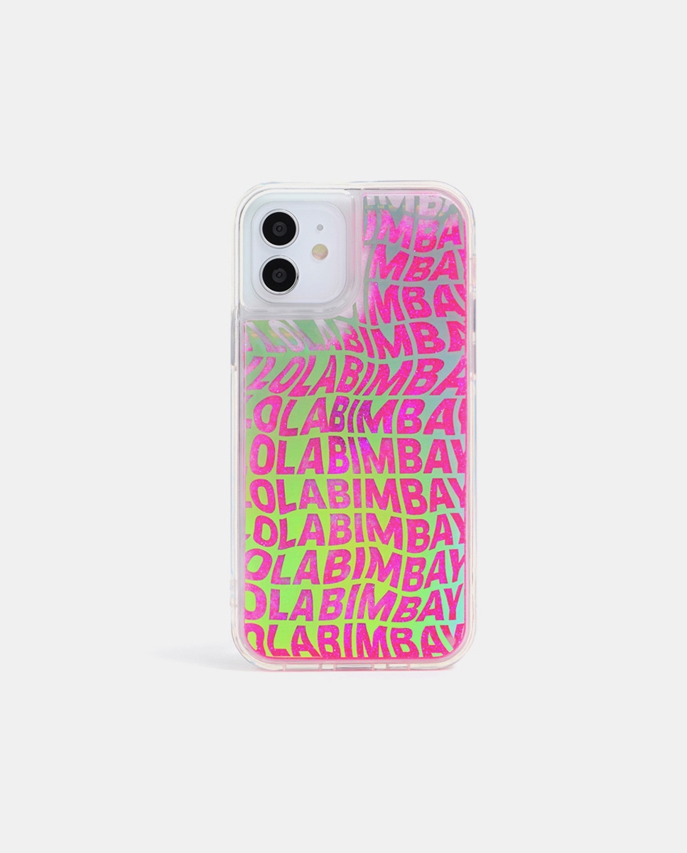 Funda iPhone 12 y 12 Pro en tono fucsia con glitter · Bimba y Lola · El  Corte Inglés