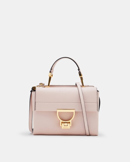 Bolso de mano mini Arlettis de piel en rosa con solapa · Coccinelle · El  Corte Inglés