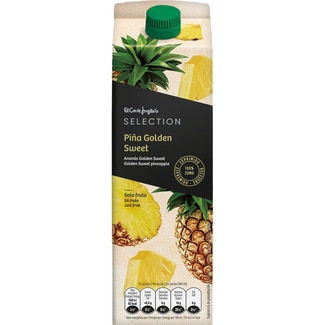 zumo de piña golden sweet 100% exprimido brik 1 l - El Corte Ingles Selection