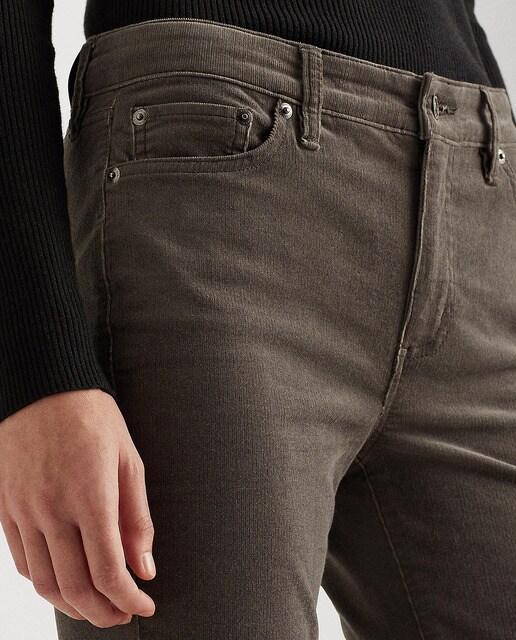 Pantalón de mujer pitillo de pana · Lauren Ralph Lauren · El Corte Inglés