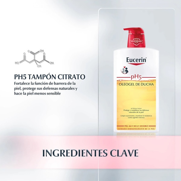 Oleogel pH5 shower gel for sensitive skin doser 1000 ml