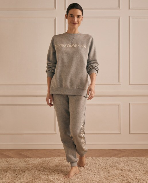 Chándal homewear gris de algodón · Emporio Armani · El Corte Inglés