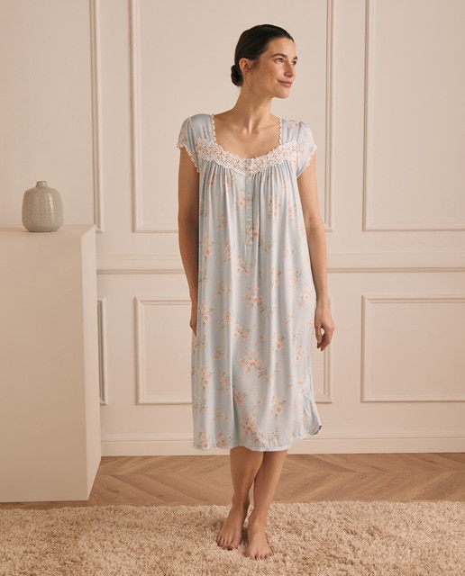 Camisón de mujer corto estampado · Eileen West · El Corte Inglés