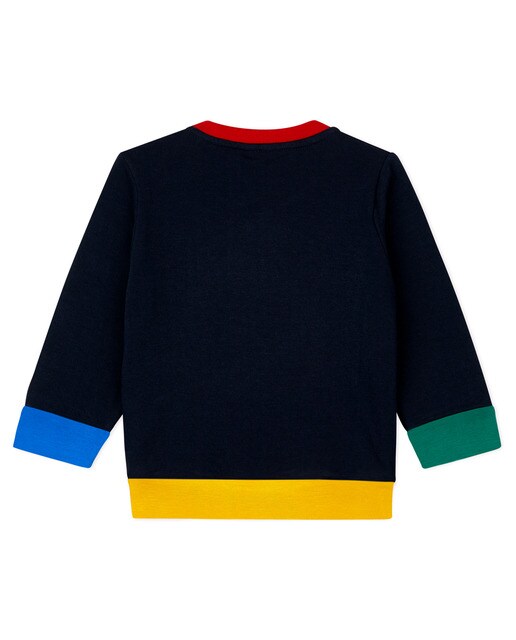 Sudadera de bebe niño con muletón · Petit Bateau · El Corte Inglés