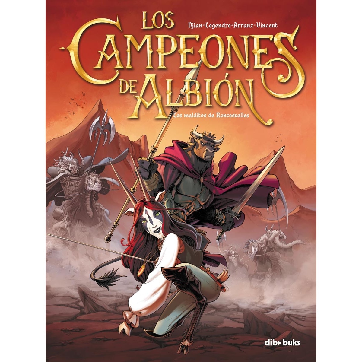 Imagem 0 de Los campeones de Albión 2: Los malditos de Roncesvalles (Capa dura)