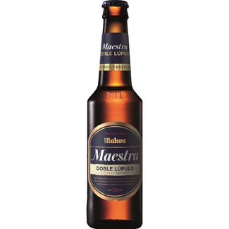 cerveza tostada Doble Lúpulo botella 33 cl - Mahou Maestra