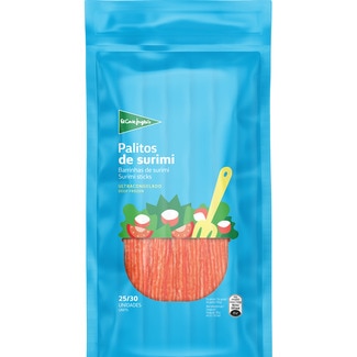 palitos de surimi 25-30 unidades bolsa 450 g - El Corte Ingles