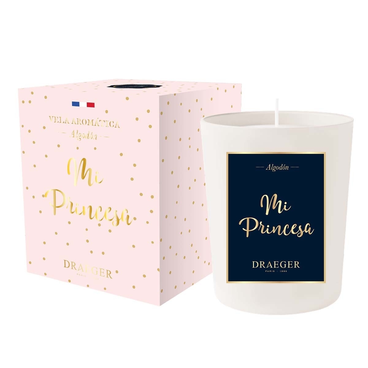 Imagen 0 de Vela Fragancia Algodón
 Mi Princesa
 Draeger