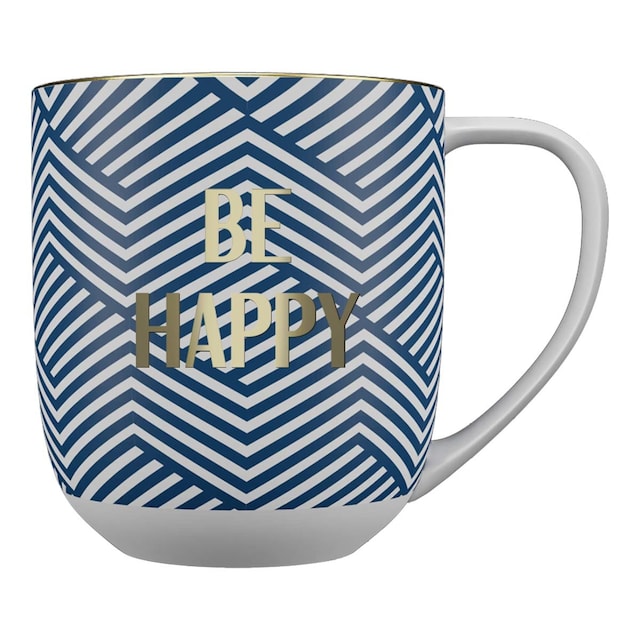 Imagen 0 de Taza Cerámica Be Happy Draeger