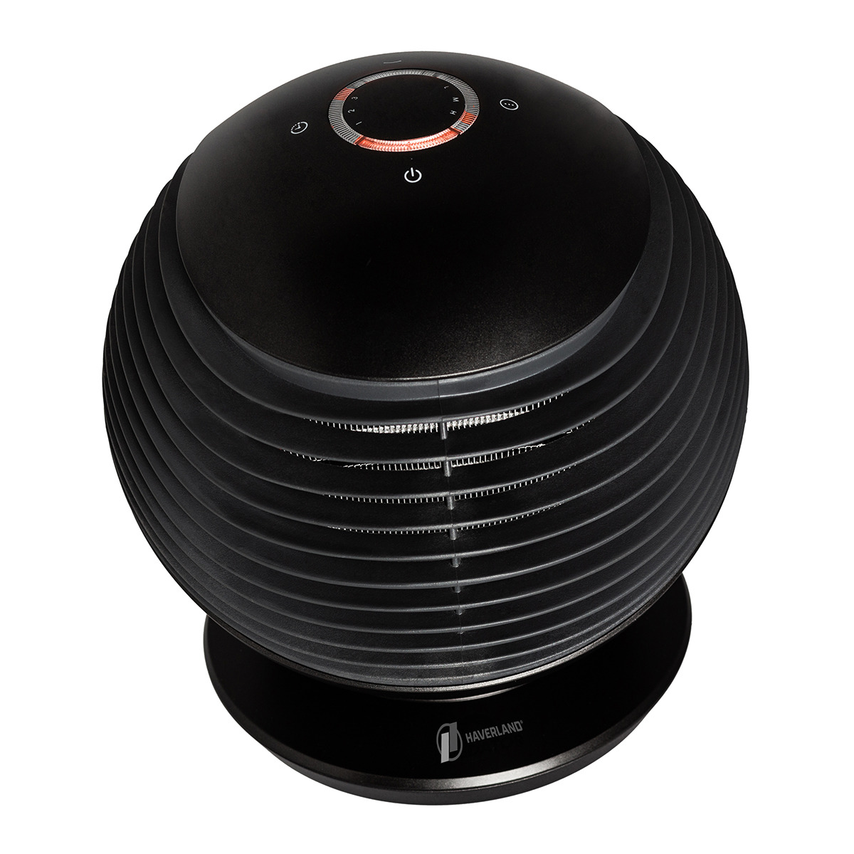 Termoventilador Haverland WOW con sistema de seguridad pata bebés Negro-2
