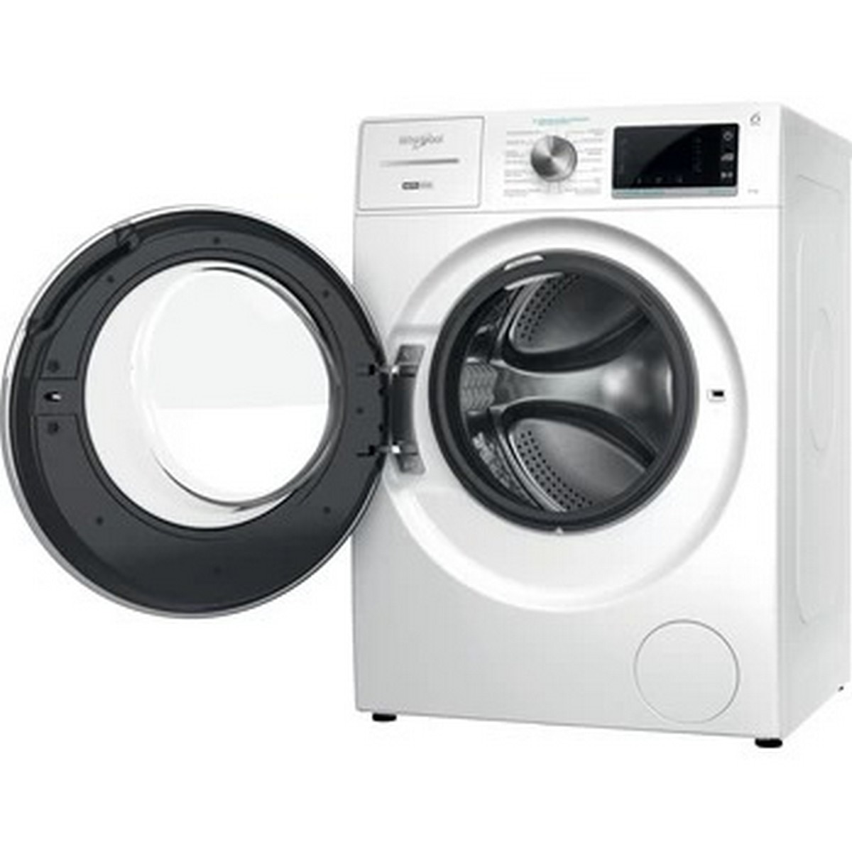 Máquina de Lavar Roupa Whirlpool W8 W946WR SPT Carga Frontal e Tecnologia 6º Sentido, de 9 Kg e de 1400 rpm - Branco Branco-4