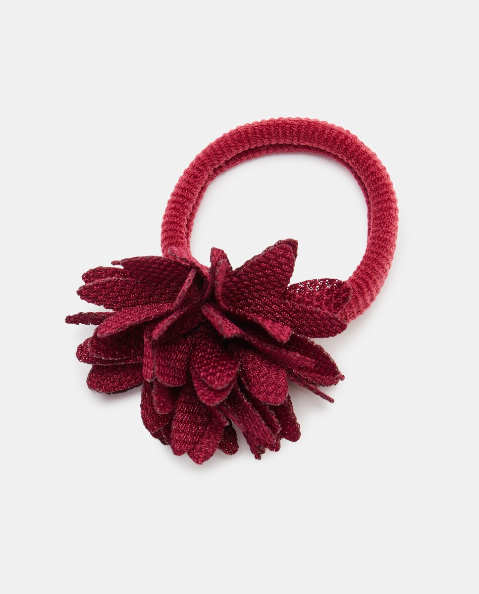 Chouchou fleur crêpe