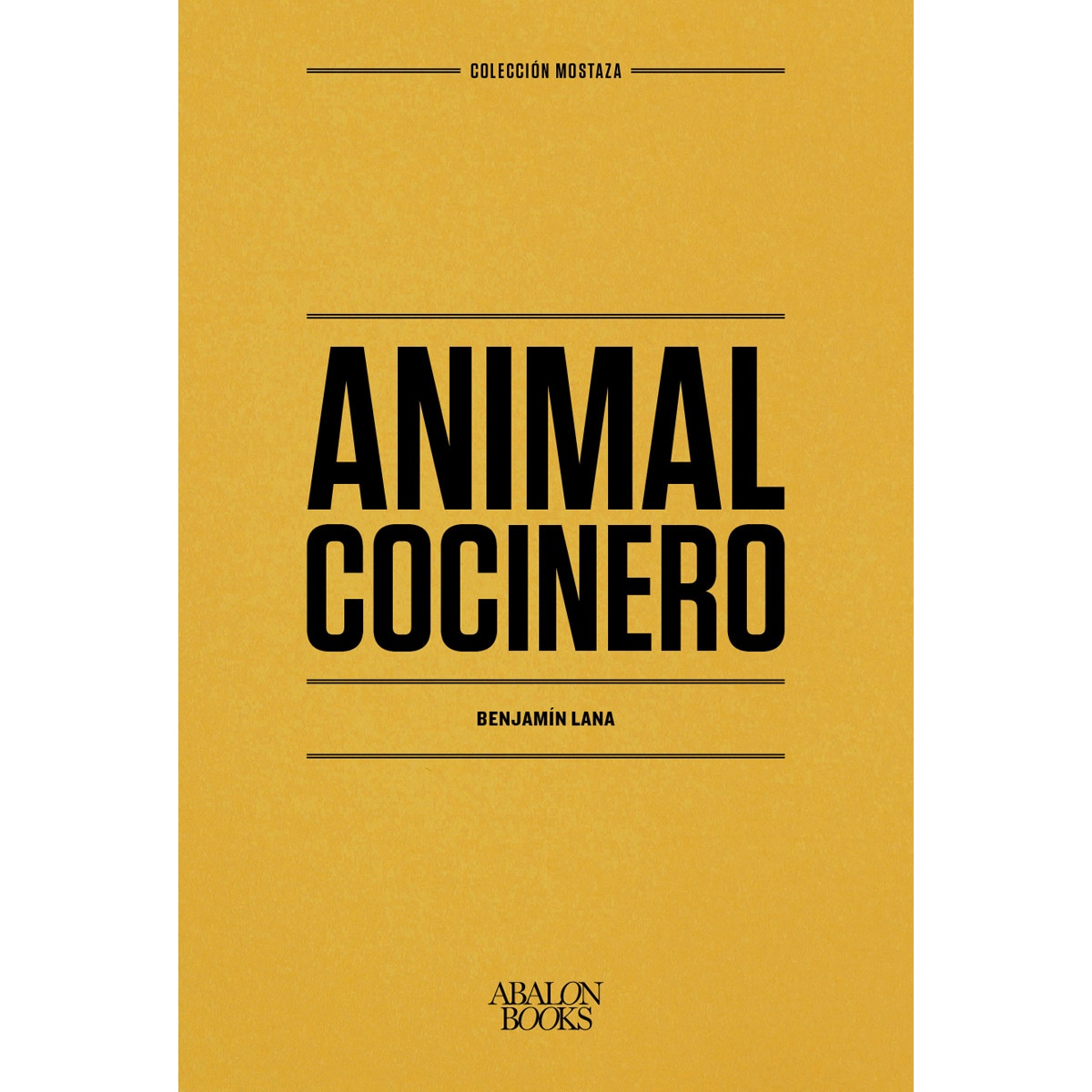 Animal cocinero(Tapa blanda) 1