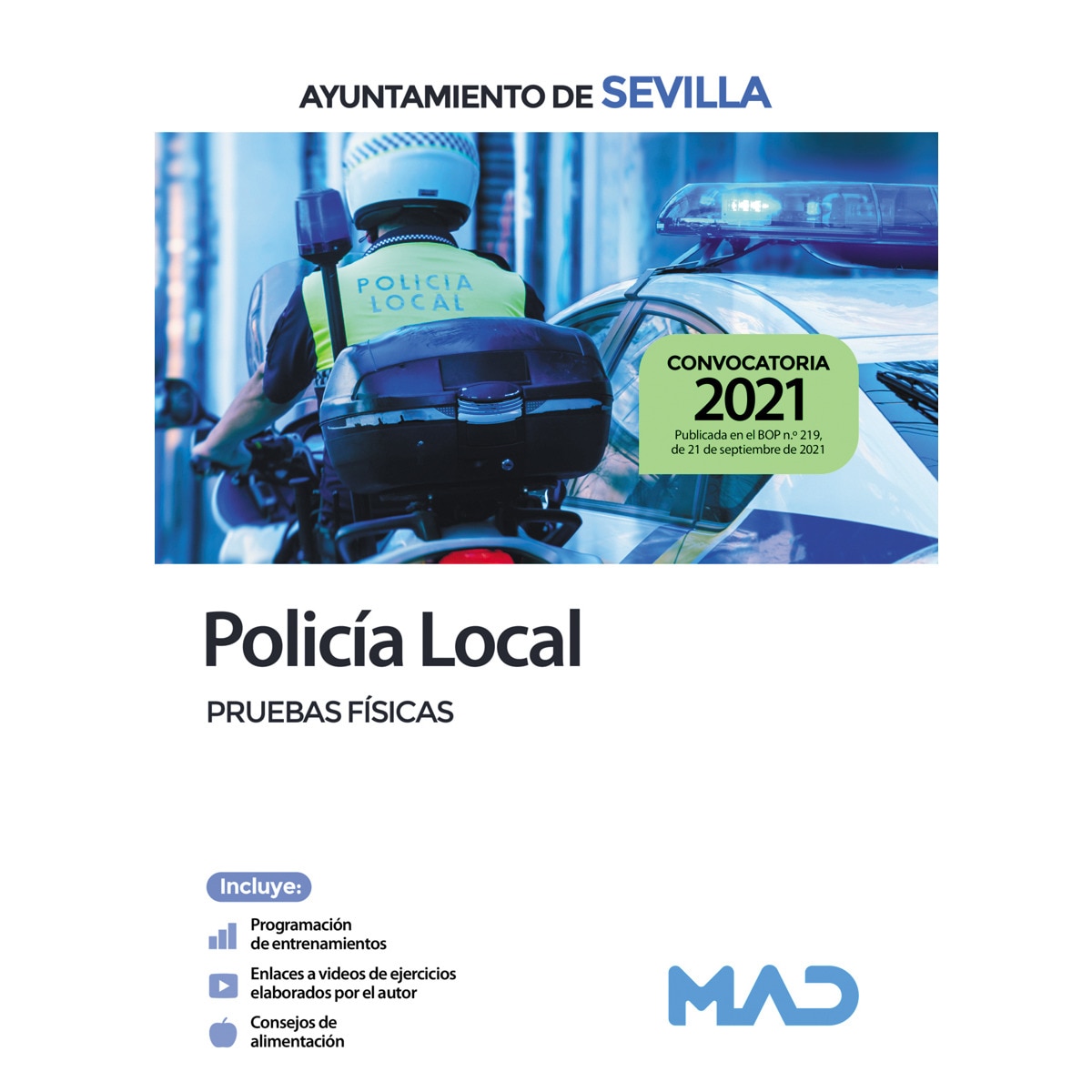 Imagem 0 de Policía local del ayuntamiento de sevilla. Pruebas físicas(Tapa blanda)