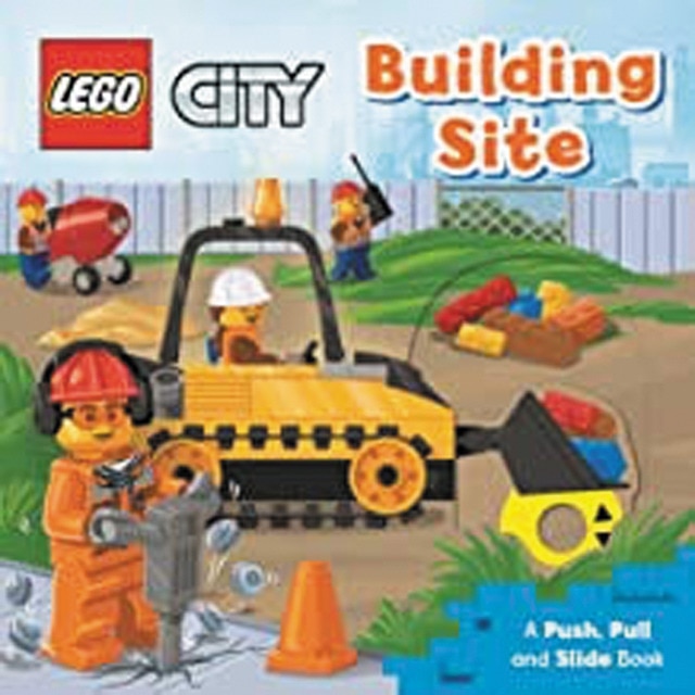 Lego building site push pull slide 1