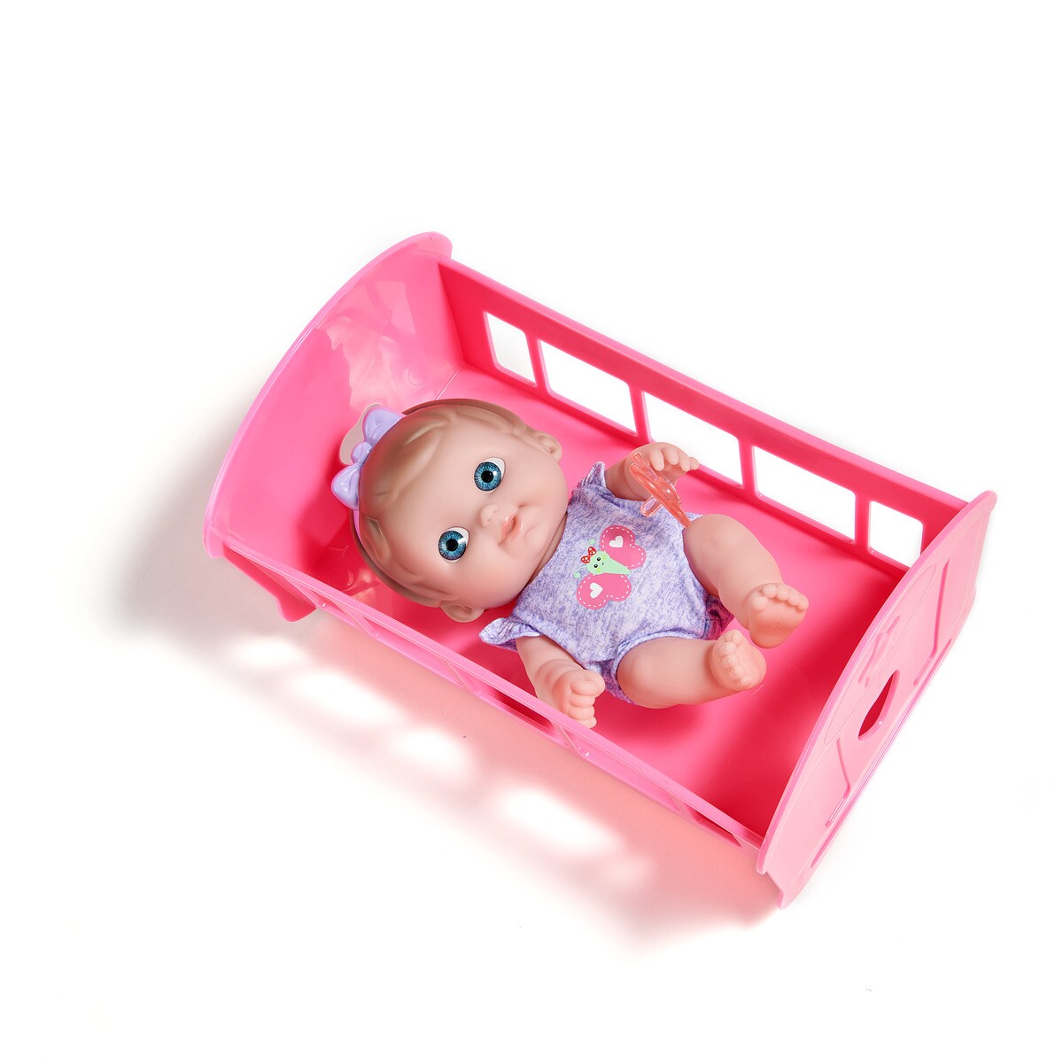 Boneca de bebé com berço 22,5 Cm El Corte Inglés 5
