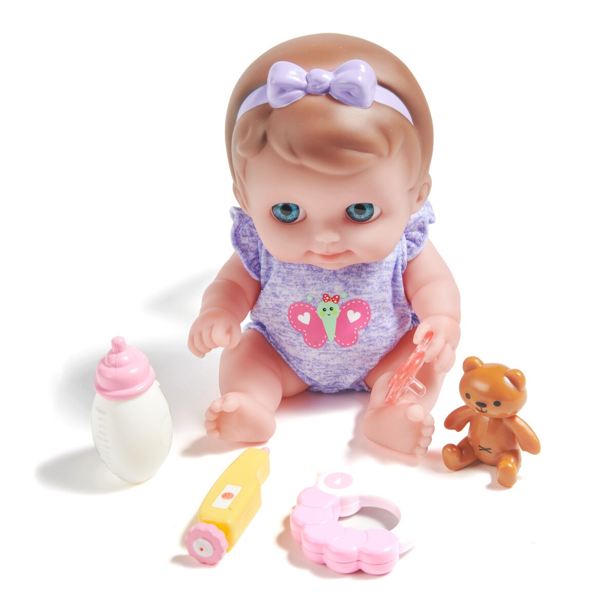 Boneca de bebé com berço 22,5 Cm El Corte Inglés 4