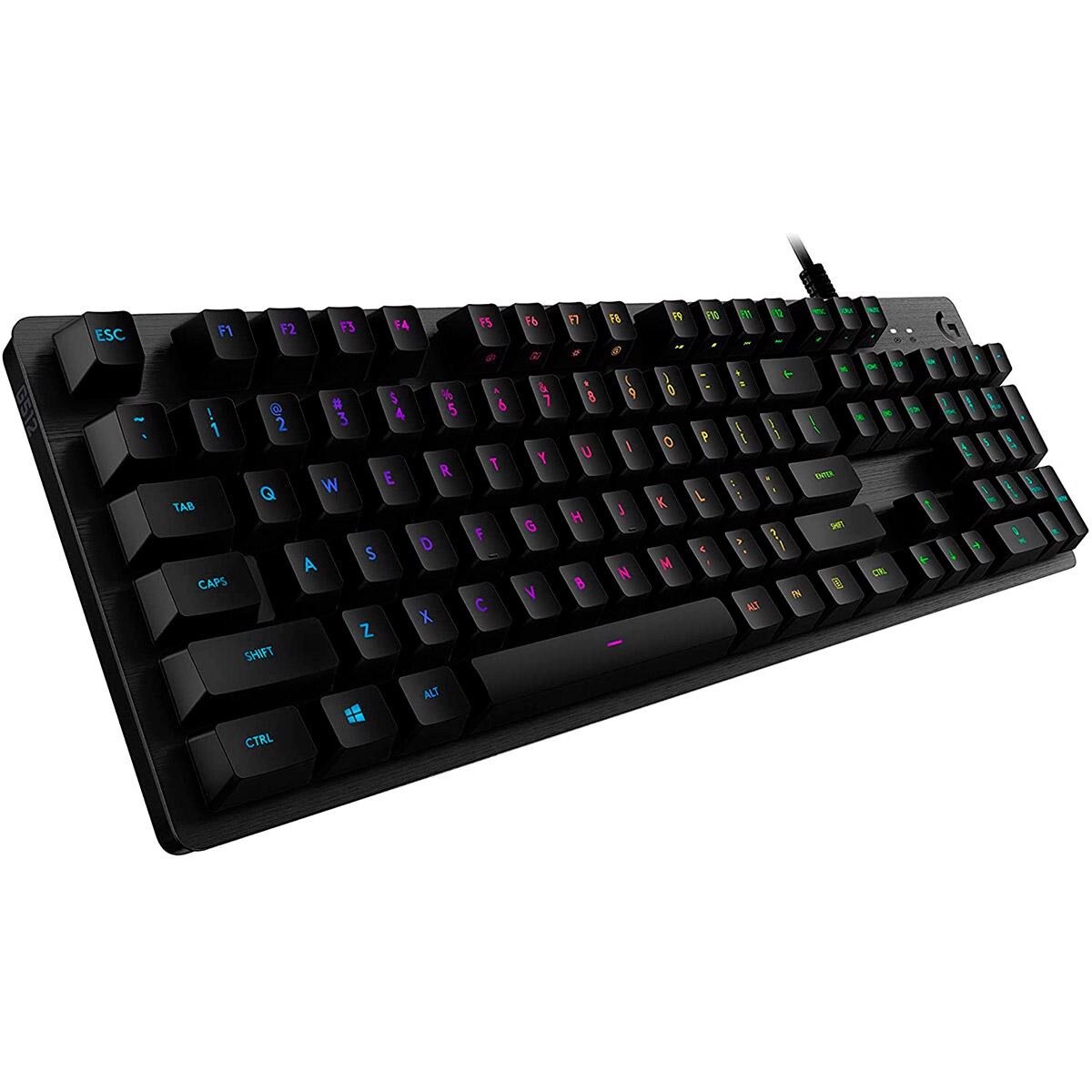 Teclado Gaming Logitech G512 Carbon GX Brown Lightsync RGB 2