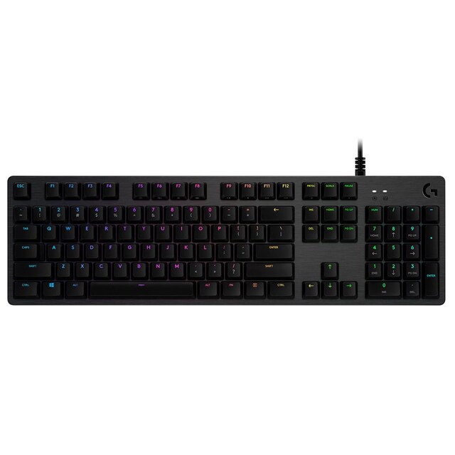Imagem 0 de Teclado Gaming Logitech G512 Carbon GX Brown Lightsync RGB