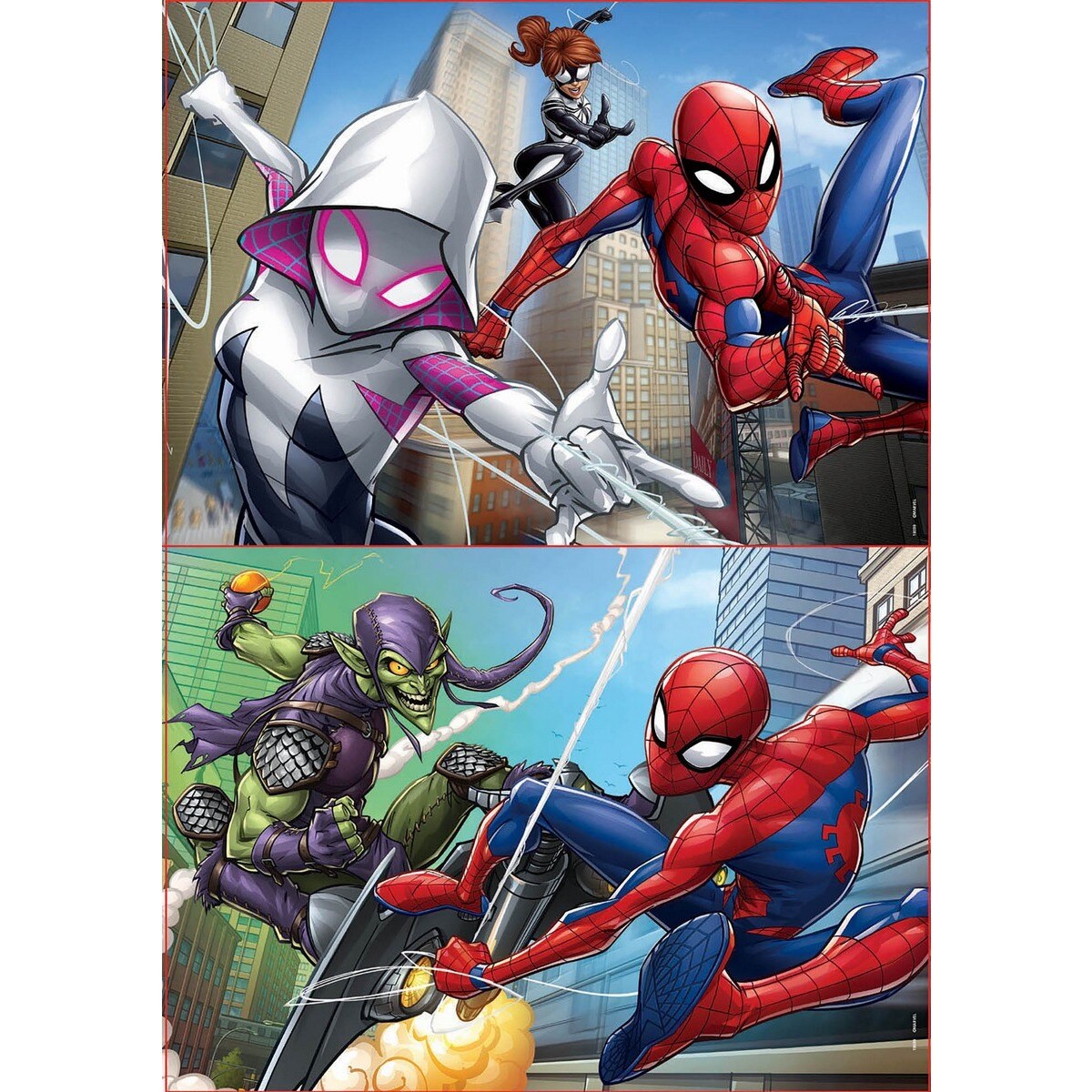 Puzzles 2x48 Spider-Man 2