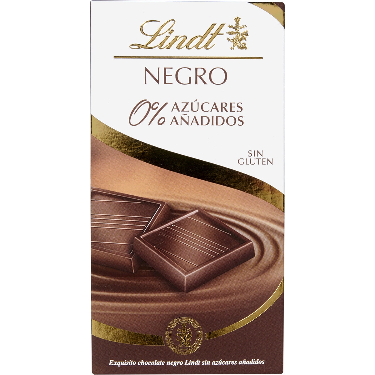 Chocolate Negro sem Açúcares Adicionados sem Glúten embalagem 100 g