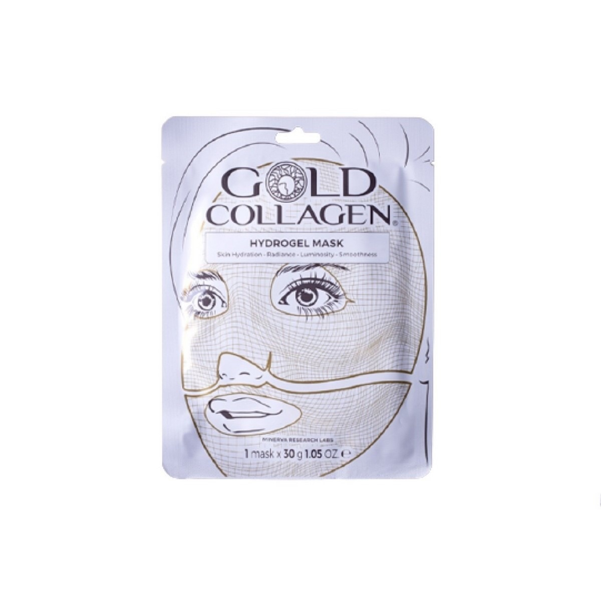 Imagem 0 de Máscara de rosto Hidrogel 1Un. Gold Collagen
