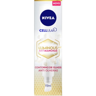 Creme Contorno de Olhos Anti Olheiras Cellular Luminous630 embalagem 15 ml - Nivea