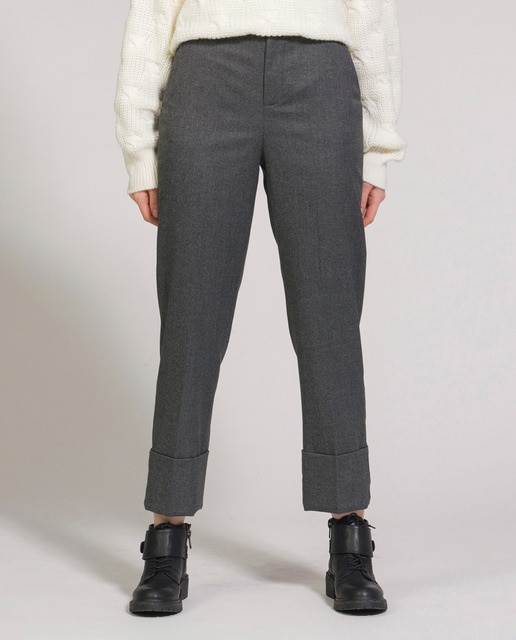 Imagen 0 de Pantalón bajo con vuelta