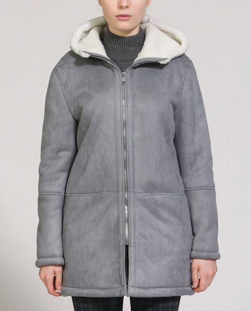 Imagen 0 de Chaquetón cremallera gris