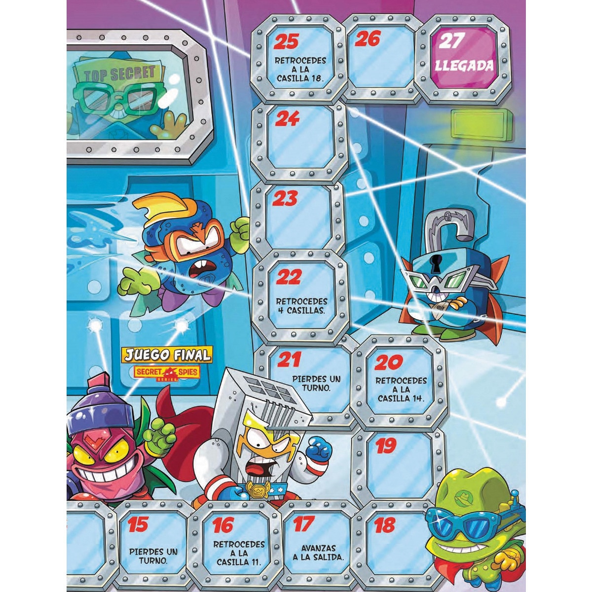 Actividades Educativas con los Superthings (Capa mole) 9