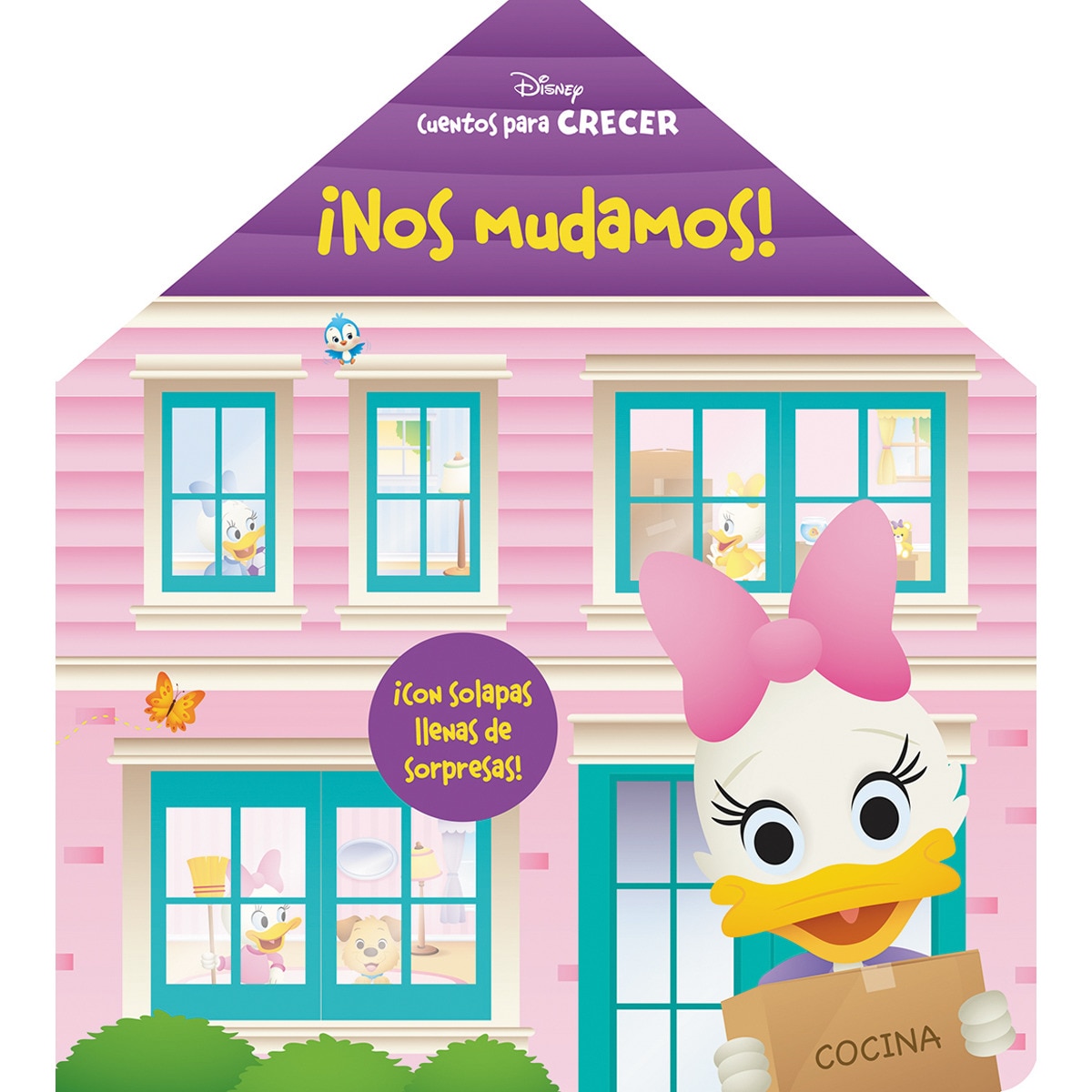 Imagem 0 de ¡NOS MUDAMOS! LEVANTA LAS TAPITAS: LIBRO CON TAPITAS (Capa dura)