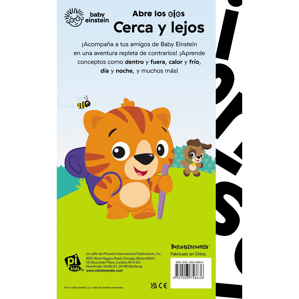 CERCA Y LEJOS. ABRE LOS OJOS. BABY EINSTEIN 2