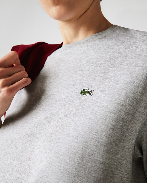 Camiseta de mujer en algodón ecológico con cuello redondo. · Lacoste · El Corte  Inglés