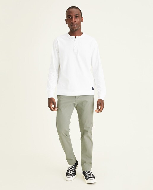 Chino 360 de hombre slim verde · Dockers · El Corte Inglés