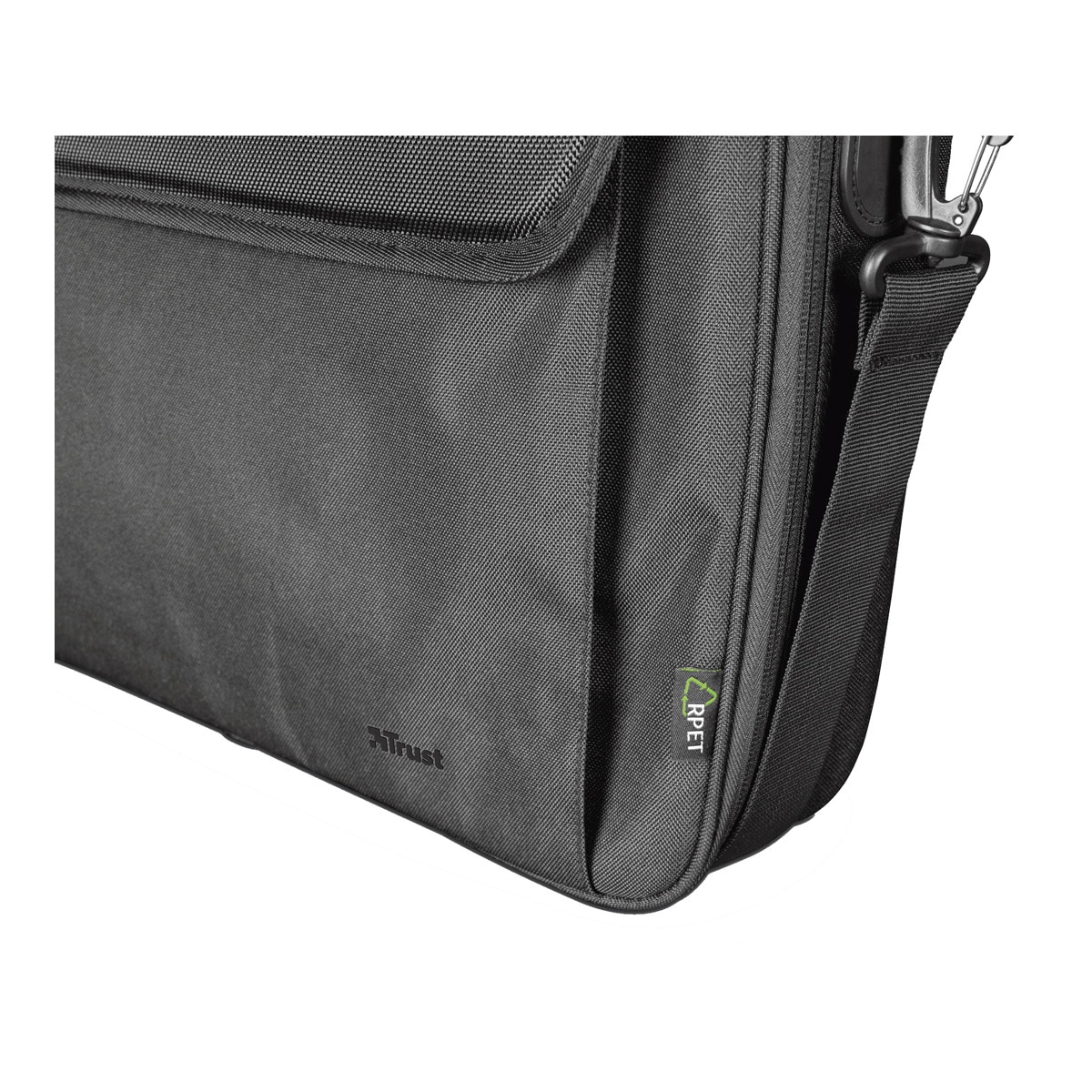Maletín negro Trust Atlanta ECO para portátiles hasta 15,6" Negro-4